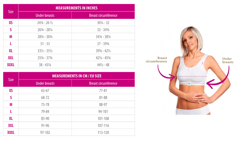 Post-surgical Breast Augmentation Bra- PI Ideal LIPOELASTIC®