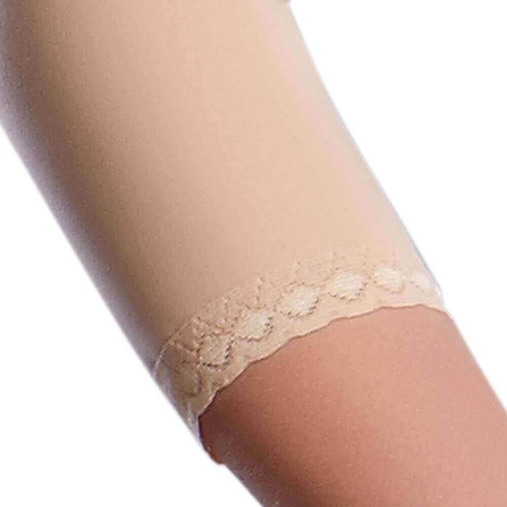Compression post-operative three-quarter arm sleeves beige