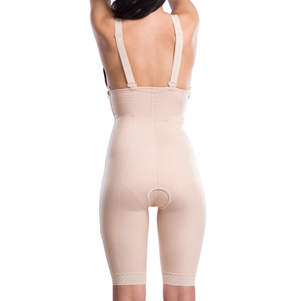 Post surgical compression girdle above knee beige