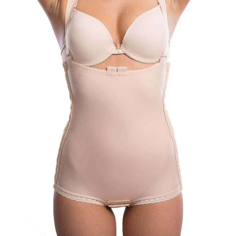 Tummy tuck compression girdle beige