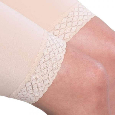 Post surgery compression garments above knee beige